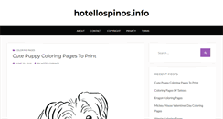 Desktop Screenshot of hotellospinos.info